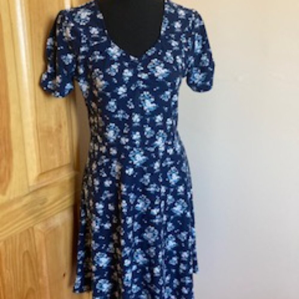 2 Dye 4 Flower patterned dress